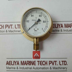 Daito Keiki Bu Pressure Gauge 3/8" 75Mm 0-1 Mpa