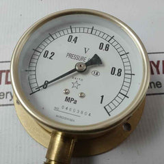 Daito Keiki Bu Pressure Gauge 3/8" 75Mm 0-1 Mpa