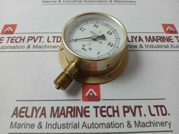 Daito Keiki Bu Pressure Gauge 3/8