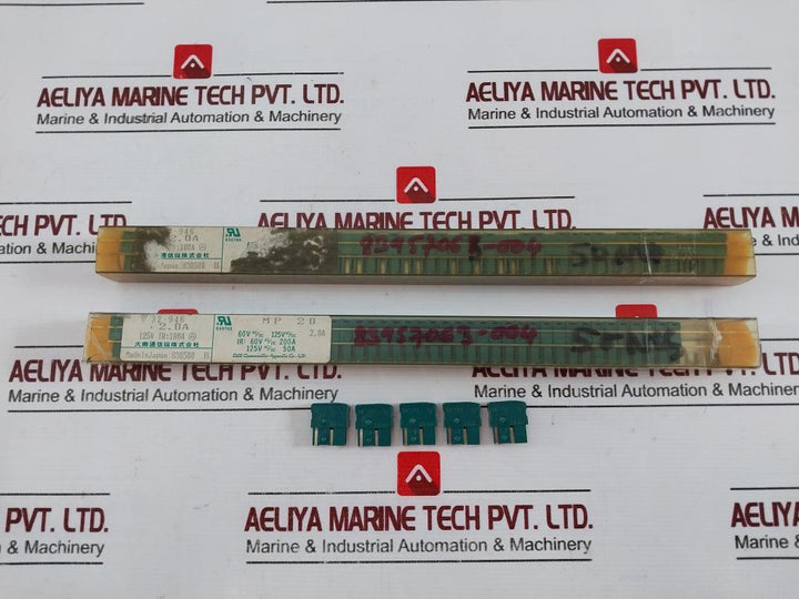 Lot of 10X DAITO MP20 2.0A Fuse 60V AC/DC 125V AC/DC