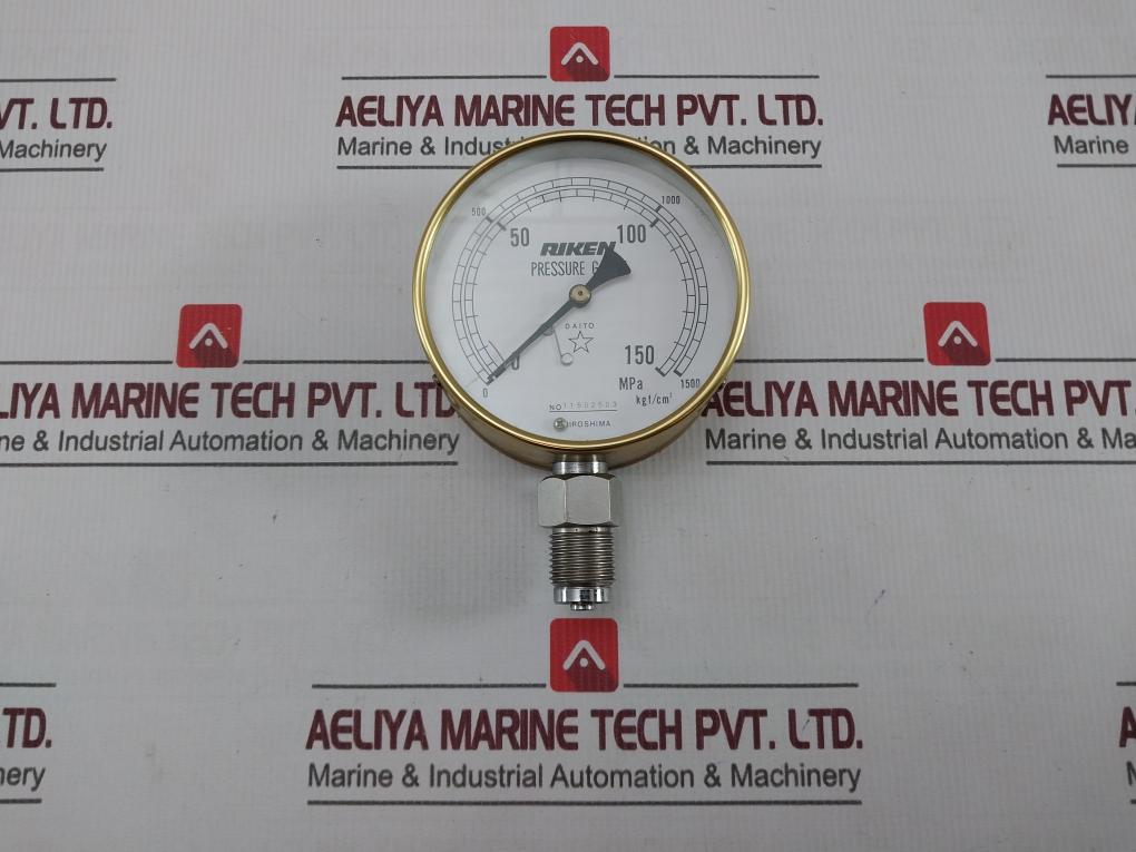Daito 0-150 Mpa Pressure Gauge 0-1500 Kgf/Cm2