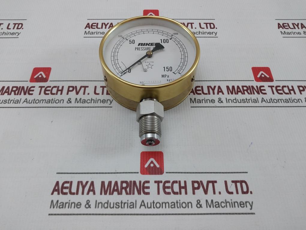 Daito 0-150 Mpa Pressure Gauge 0-1500 Kgf/Cm2