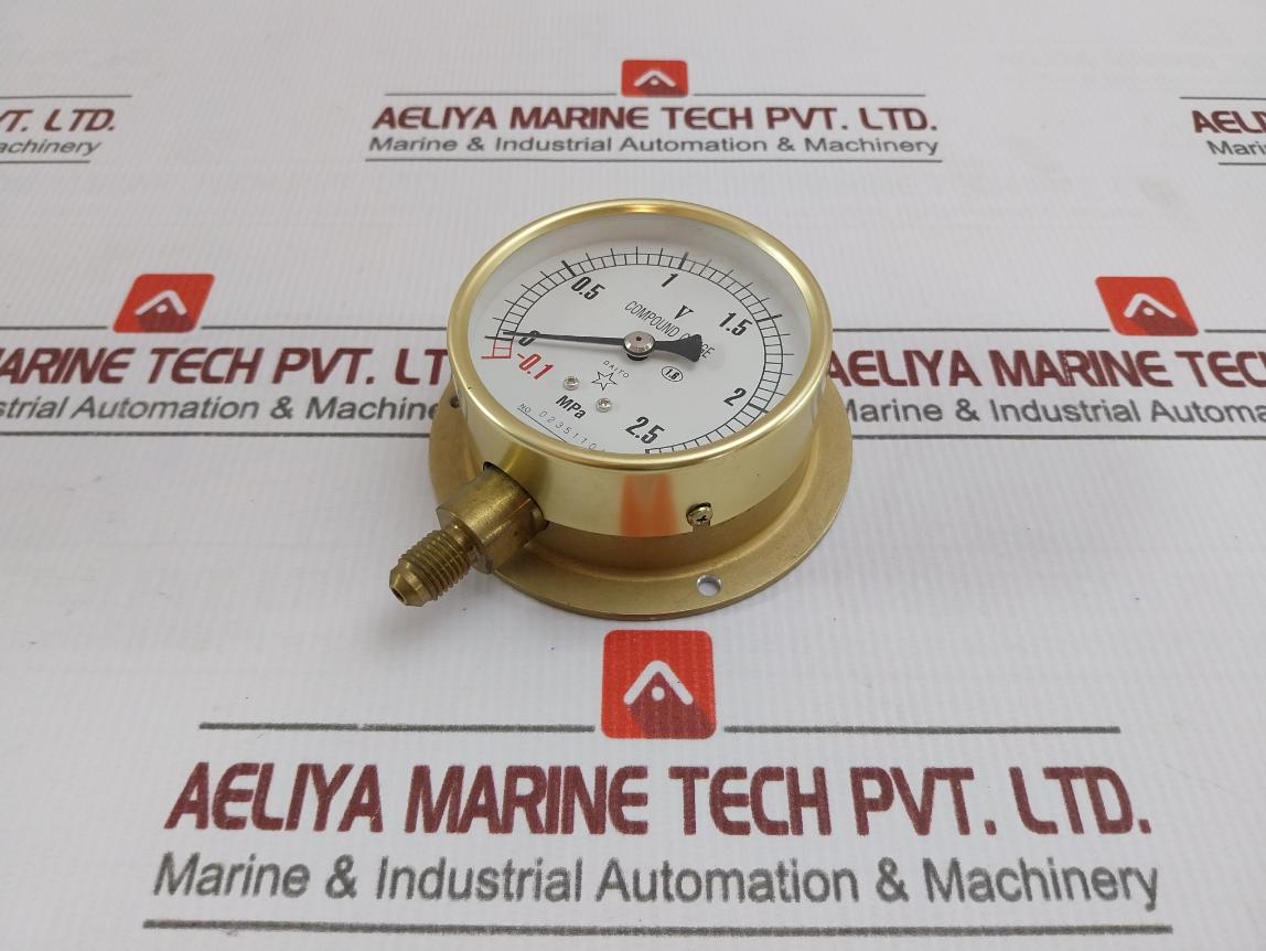 Daito Keiki Bu Pressure Gauge 75Mm 2.5 Mpa-0.1Mpa