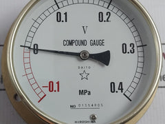 Daito Keiki Seisakusho Type Bs Compound Gauge 0.1-0.4 Mpa 100Mm
