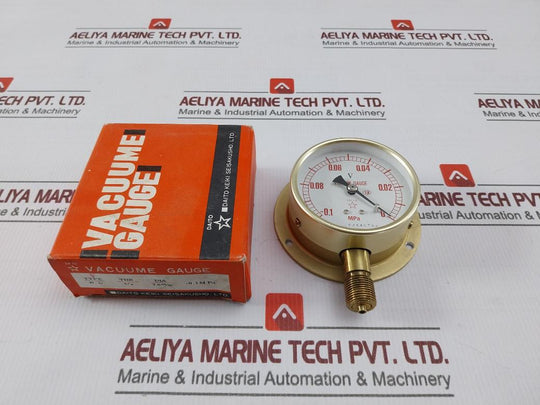Daito Keiki Type Bu Vaccum Gauge 0 To-0.1 Mpa 3/8 Inch 75Mm