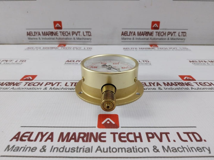 Daito Keiki Type Bu Vaccum Gauge 0 To-0.1 Mpa 3/8 Inch 75Mm