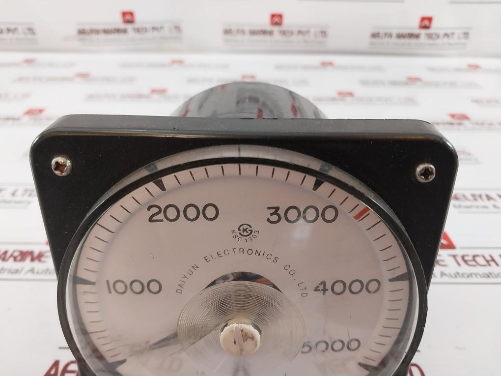 Daiyun Electronics W11-aa 0 To 5000 Amp Indicator Ksc1303