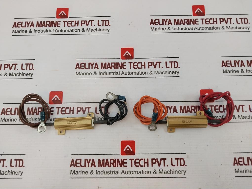 Lot Of 2X Dale Rh-50 Wire Wound Resistor 50W 5.1KΩ