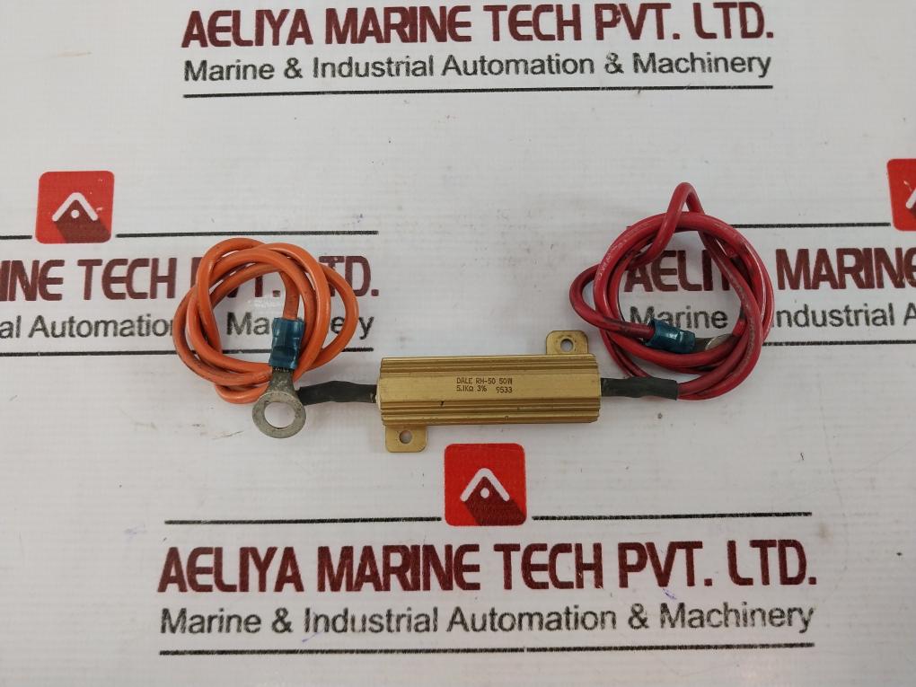 Lot Of 2X Dale Rh-50 Wire Wound Resistor 50W 5.1KΩ