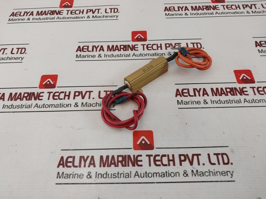 Lot Of 2X Dale Rh-50 Wire Wound Resistor 50W 5.1KΩ