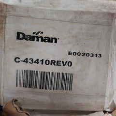 Daman E0020313 Hydraulic Power Unit Manifold Block Mod 600K C-43410 Rev 0