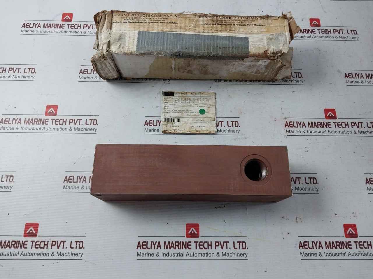 Daman E0020313 Hydraulic Power Unit Manifold Block Mod 600K C-43410 Rev 0