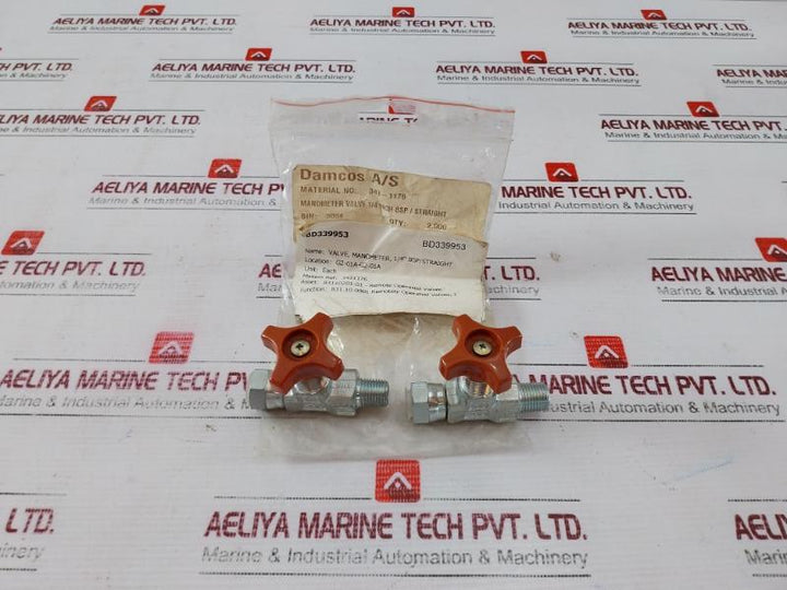 Damcos 343-1176  Manometer 1/4