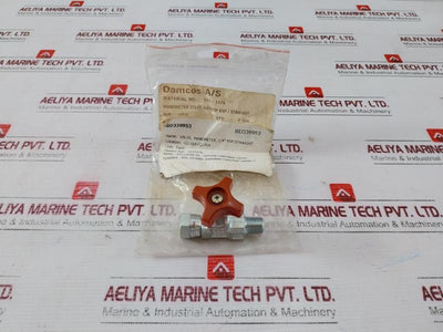 Damcos 343-1176  Manometer 1/4" Bsp/Straight 831.10.0001 Remotely Operated Valve