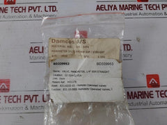 Damcos 343-1176  Manometer 1/4" Bsp/Straight 831.10.0001 Remotely Operated Valve