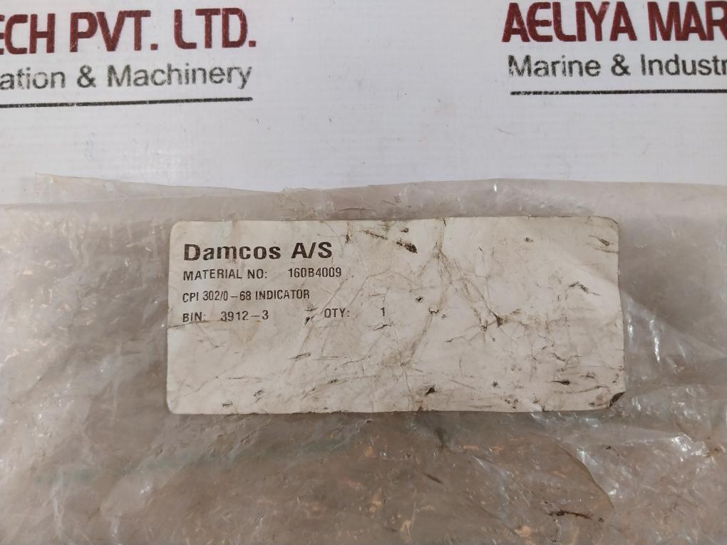 Damcos Cpi 302/0-68 Position Indicator 160B4009 , 3912-3