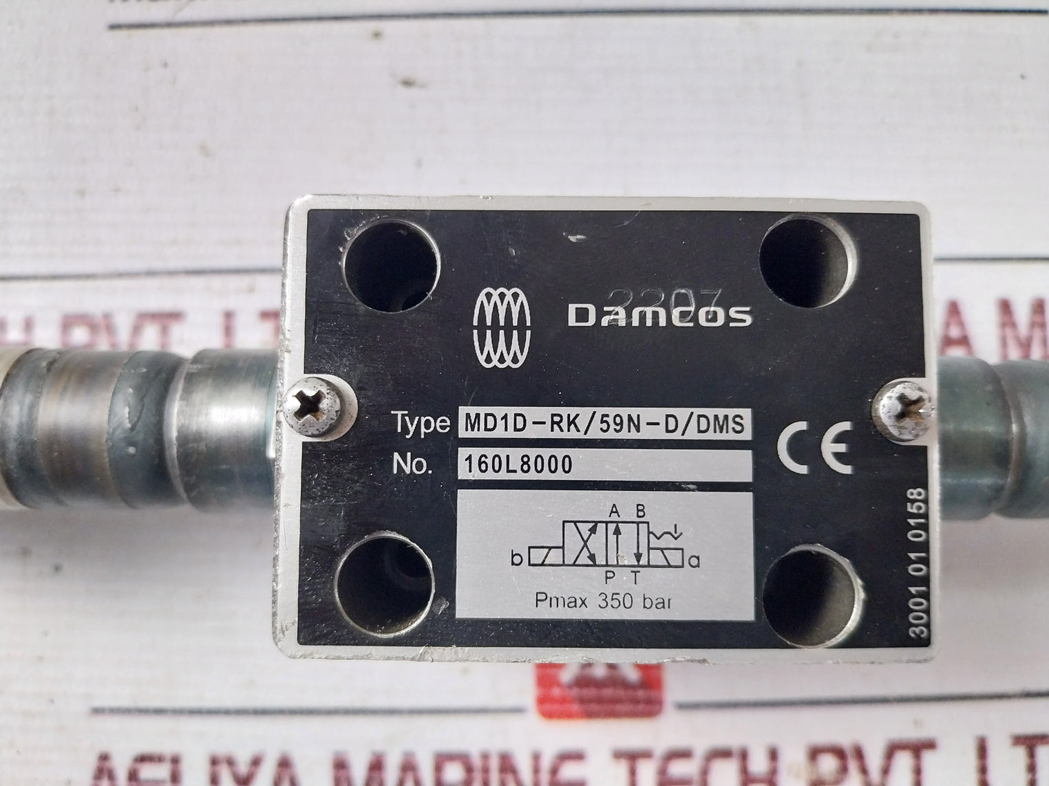 Damcos Md1D-rk/59N-d/Dms Hydraulic Directional Control Valve 160L8000