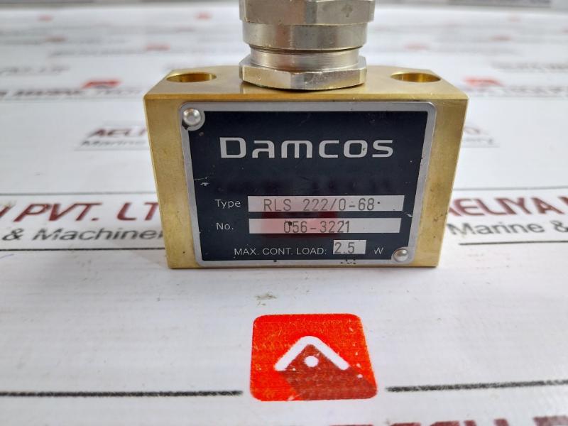 Damcos Rls 222/0-68 Position Indicator Maximum Continuous Load 2.5W