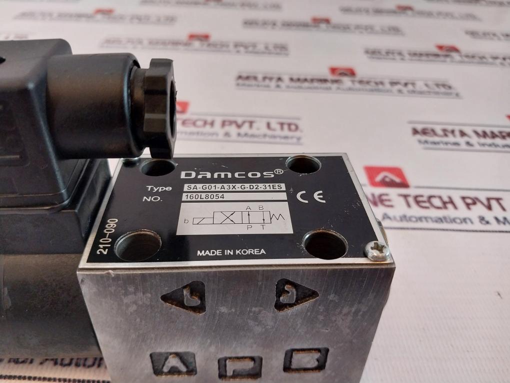 Damcos Sa-g01-a3X-g-d2-31Es Solenoid Valve 160L8054 Dc24V
