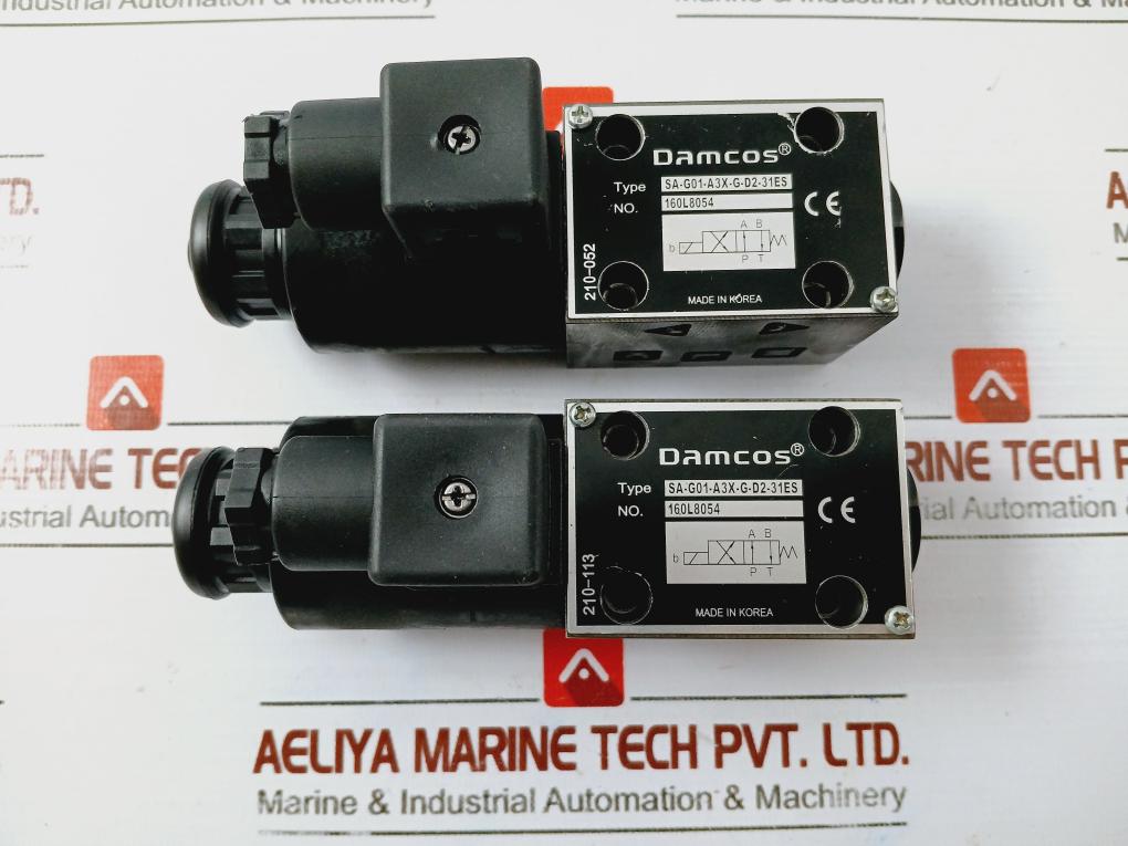 Damcos Sa-g01-a3x-g-d2-31es Solenoid Valve