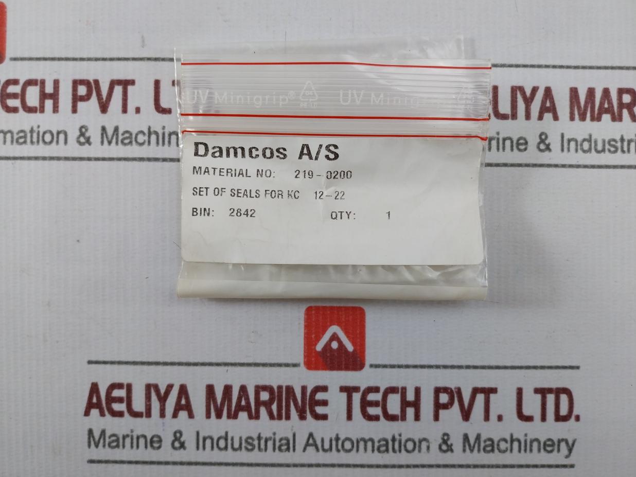 Damcos 219-0200 Actuator Seal Kit Kc 12-22