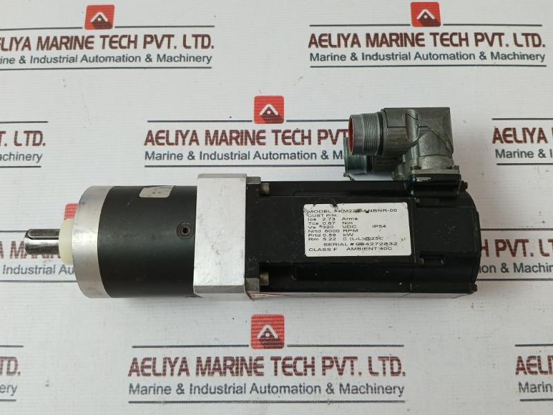 Danaher Akm22E-anbnr-00 Servomotor 320 Vdc 8000 Rpm 0.59 Kw 2034050