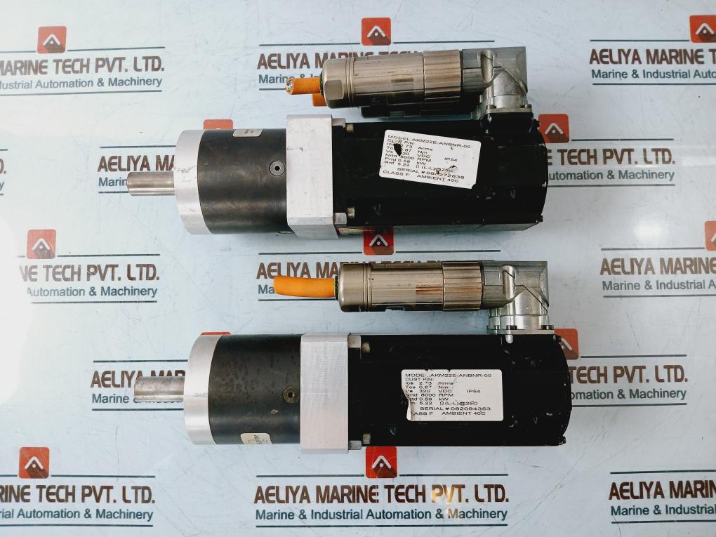 Danaher Akm22E-anbnr-00, 3ɸ Pm Servo Motor Ip54 320Vdc