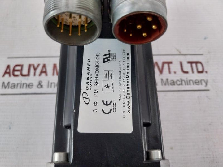 Danaher Motion Akm22E-anb2R-00 Servo Motor Ps155-1 Ip54 8000Rpm 320Vdc 0.58Kw