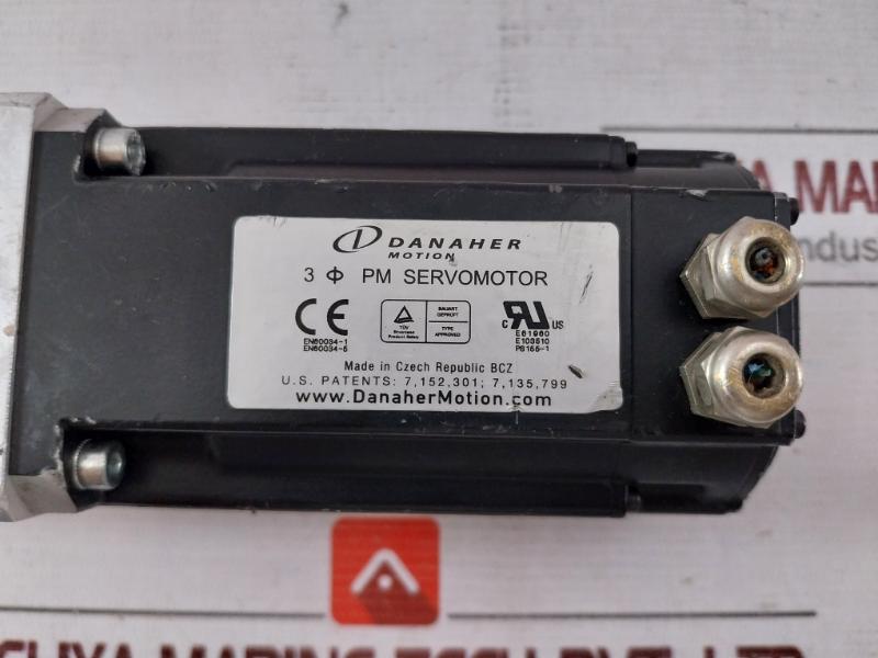 Danaher Motion Akm22E-ancnr-00 Dc Servomotor Vs 320 Vdc Nrtd 8000 Rpm