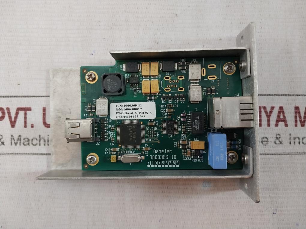 Danelec 3000366-10 Pcb Card Da.Aga.Hm1 02-a 2000369-11