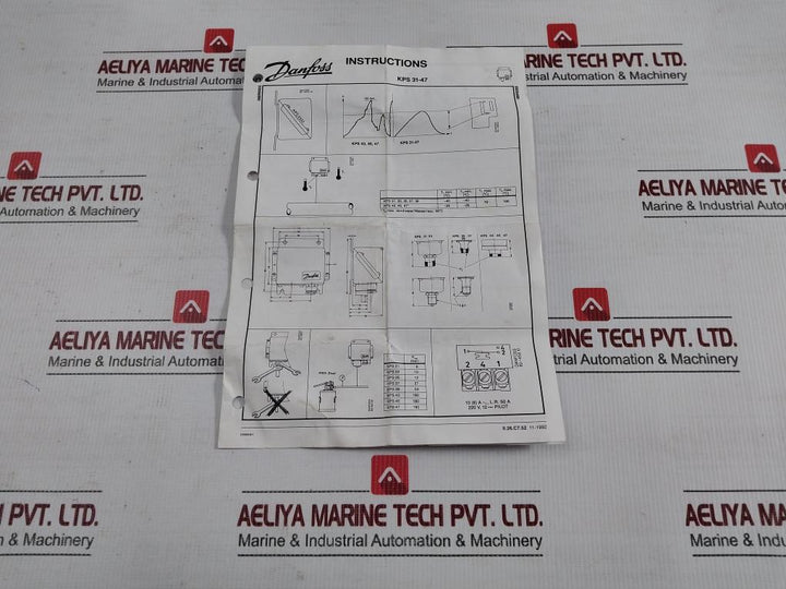 Danfoss-0-1-To-1-0Mpa-15-150Psig-240Vdc-12W-Pressure-Switch-Kps-43-208717-16