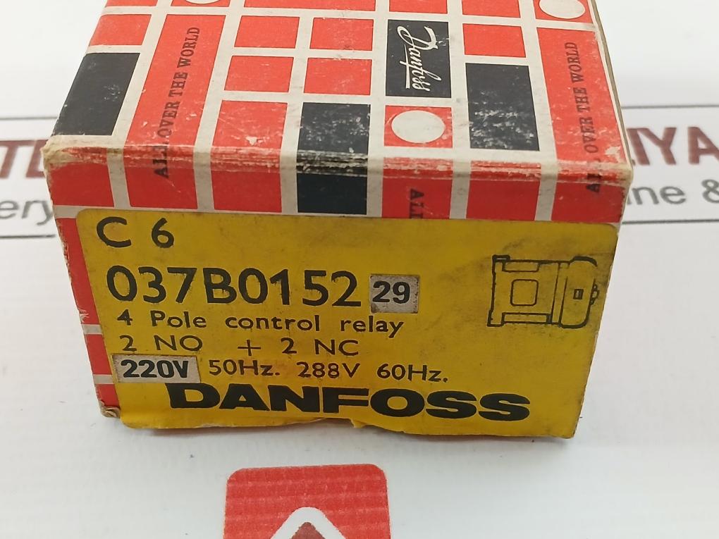 Danfoss-183-V-50-Hz-4-Pole-Control-Relay-C6-210274-11