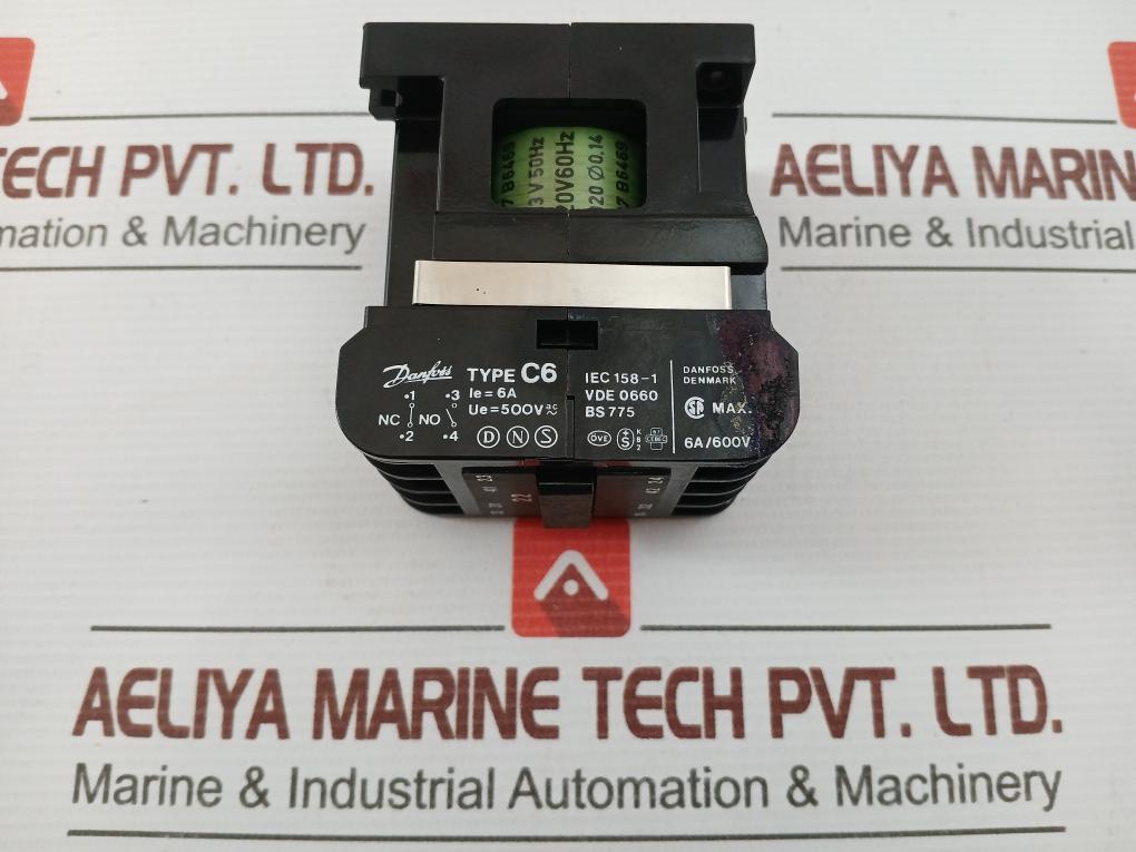 Danfoss-183-V-50-Hz-4-Pole-Control-Relay-C6-210274-8