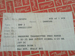 Danfoss-24-Vdc-4-20-Ma-084G2112-Pressure-Transmitter-EMP-2-210271-13