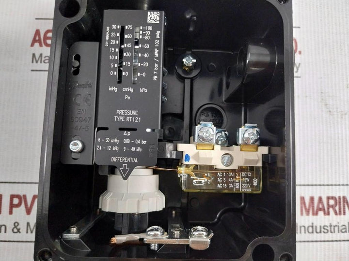 Danfoss-Pressure-Switch-Ac1-10a-400v-Rt121-13