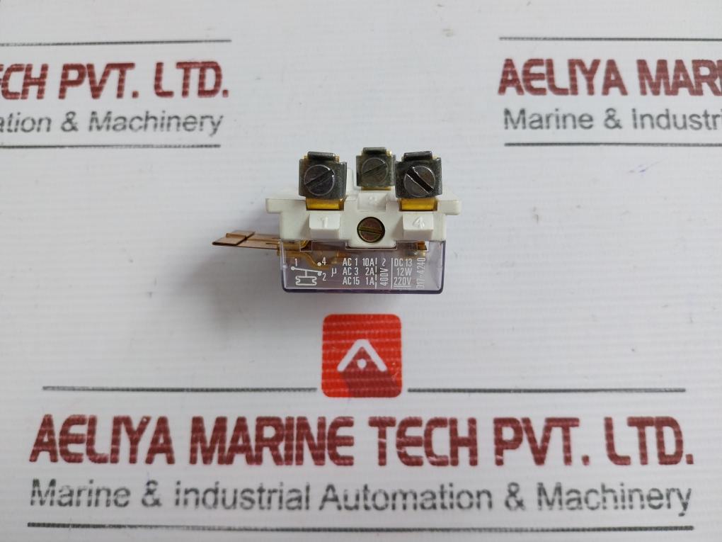 Danfoss Pressure Switch Contact Block 017-4240, 12W 220V