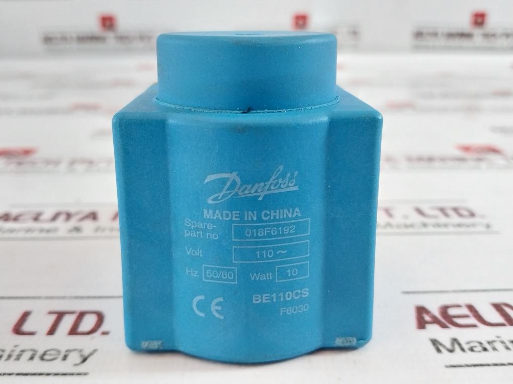 Danfoss 018F6192 Coil For Solenoid Valve Be110Cs 110V Ac