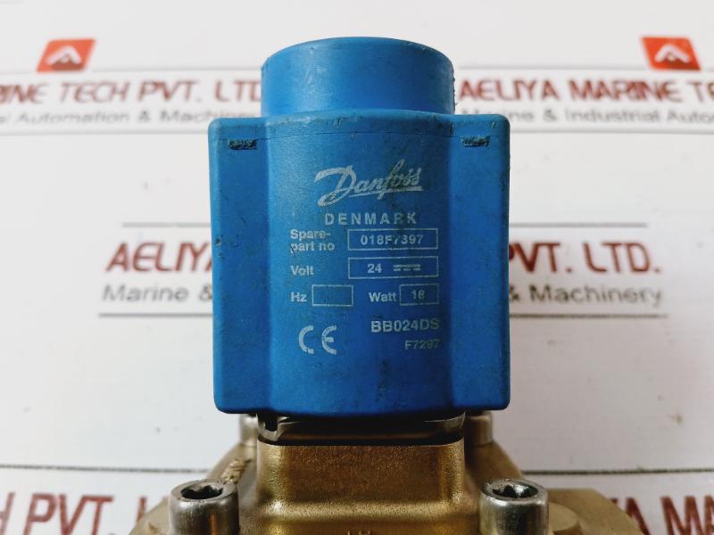 Danfoss 018F7397 Solenoid Valve 24V 18 W 486115255 12 B Gdm