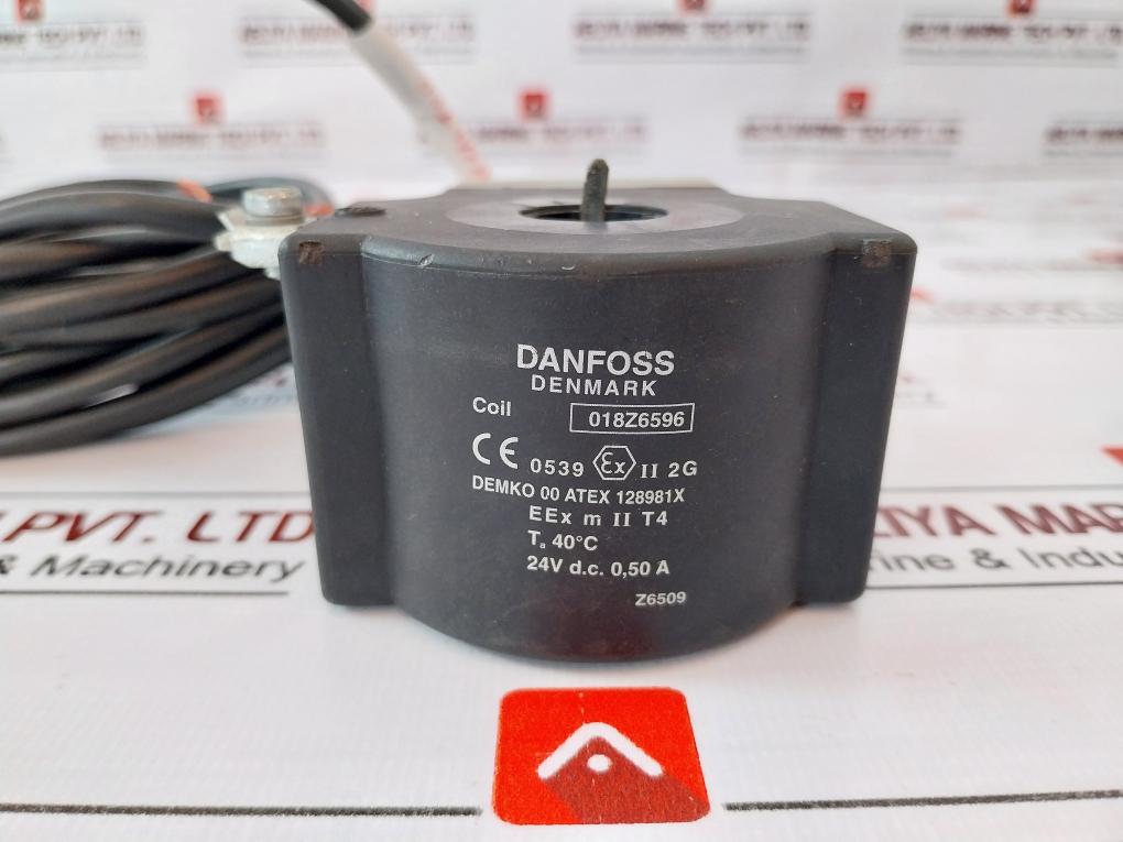 Danfoss 018Z6596 Solenoid Coil With 5 Meter Cable