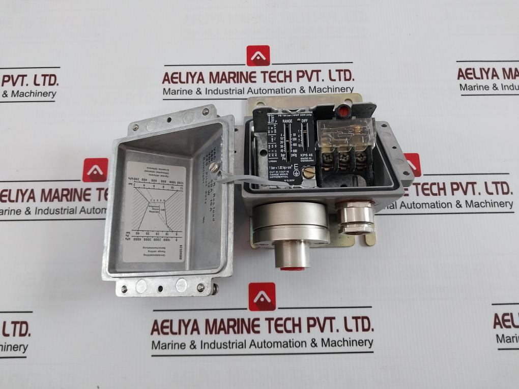 Danfoss 060-3121 Pressure Switch Kps 45 180 Bar/2600 Psig Vde 0660