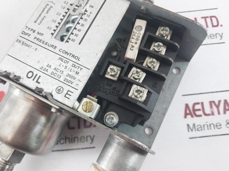 Danfoss 060b0171 Mp Differential Pressure Control Type 2a Ac15 250v~, 0.2a Dc13