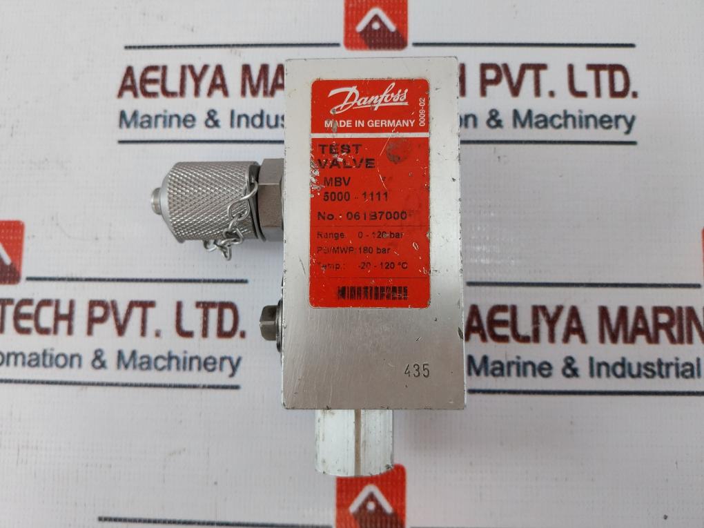 Danfoss 061B7000 Test Valve 0-120 Bar, 5000-1111