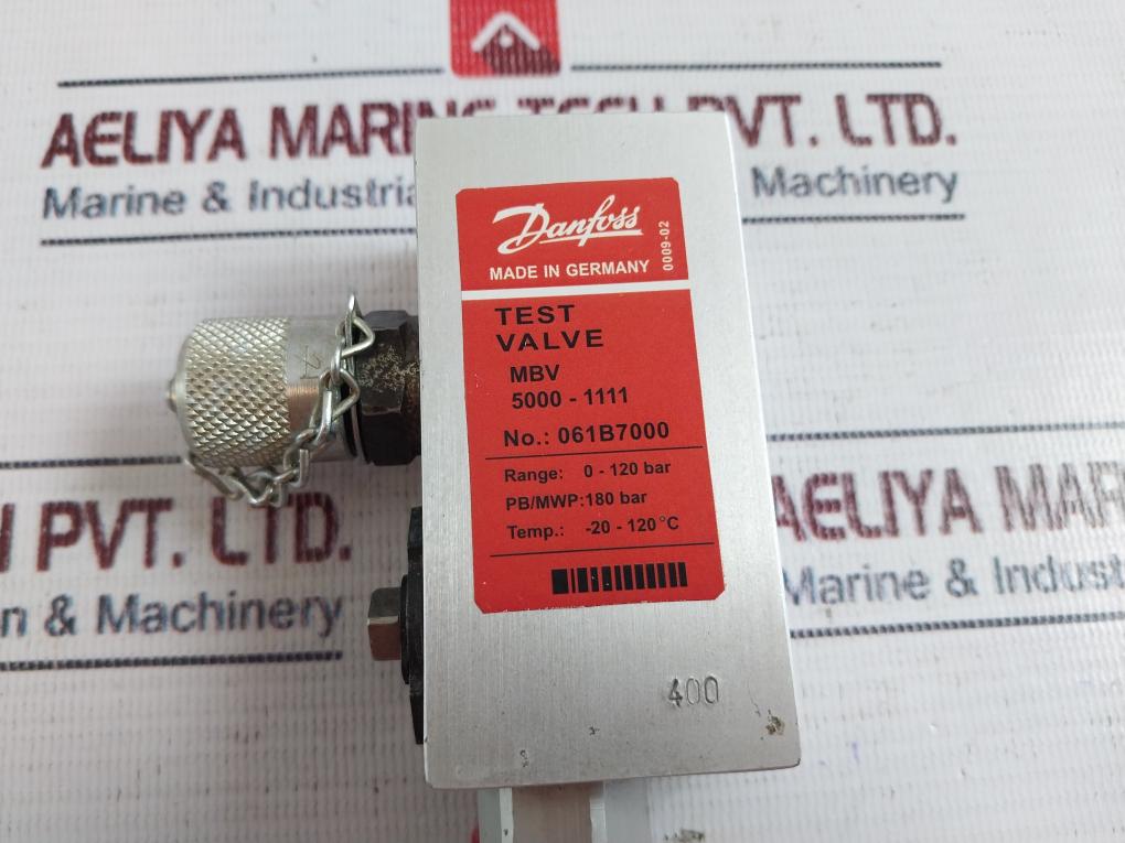 Danfoss 061B7000 Test Valve Mbv 5000-1111 180Bar