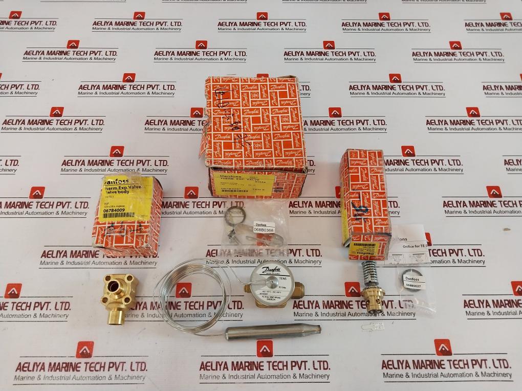 Danfoss 067B3297 Thermal Expansion Valve Set For Refrigeration 067B4009