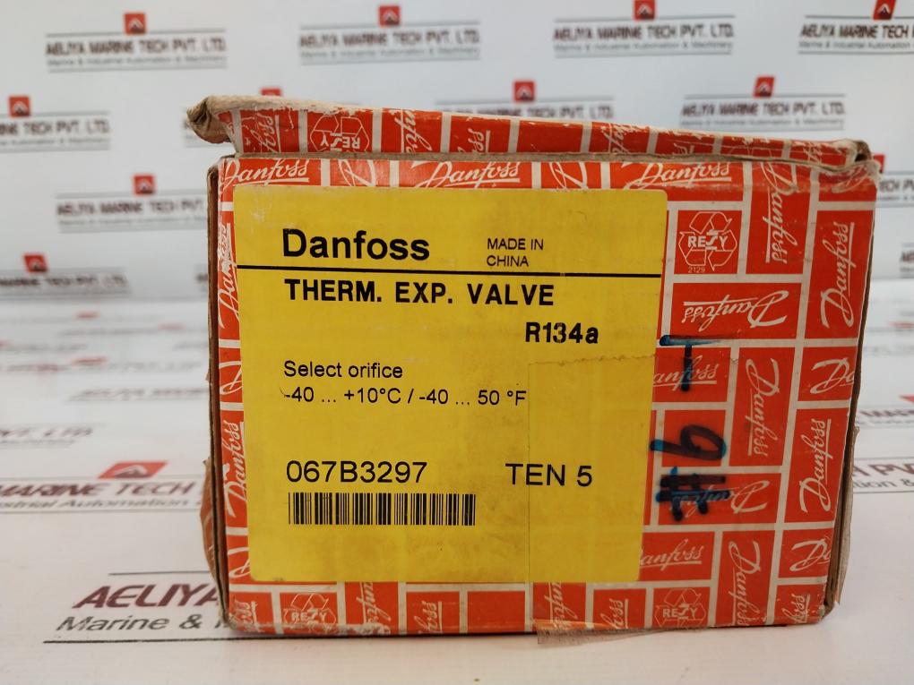 Danfoss 067B3297 Thermal Expansion Valve Set For Refrigeration 067B4009