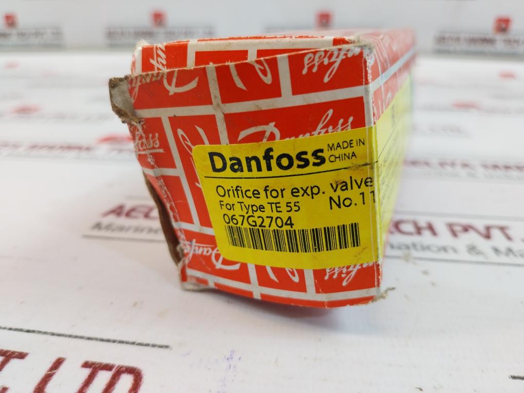 Danfoss 067g2704 Orifice For Expansion Valve Te55 Set