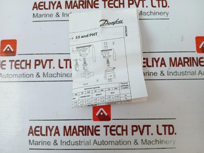 Danfoss 068b0027 Thermostatic Expansion Valve Set 067b0504