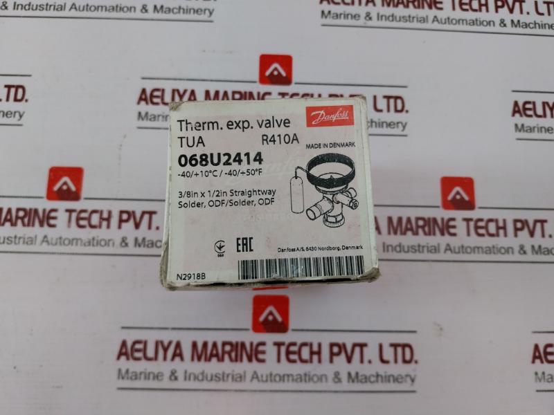 Danfoss 068u2414 Thermostatic Expansion Valve -40/+10°c -40/+50°f