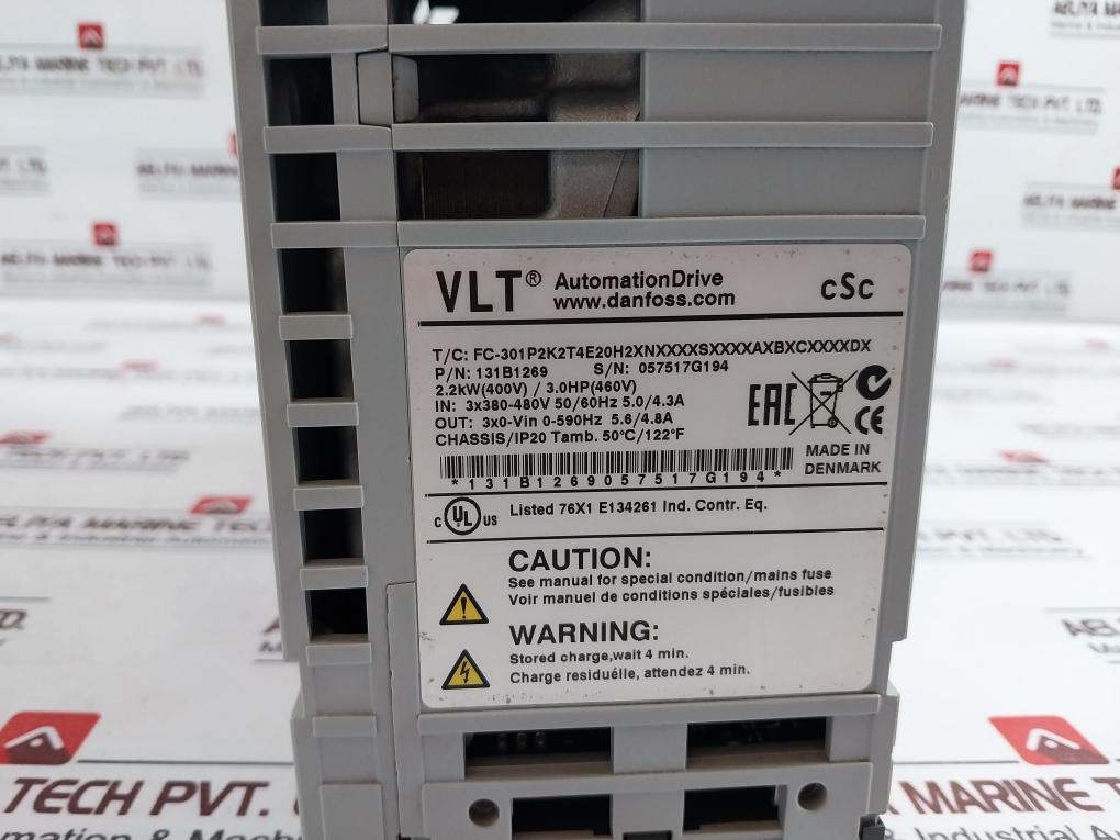 Danfoss 131B1269 Vlt Automation Drive