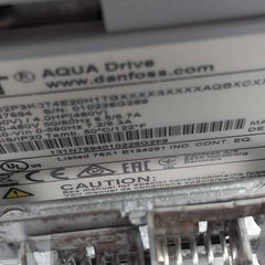 Danfoss 131N7694 Frequency Converter Aqua Drive 3X380-480V 50/60Hz 6.5/5.7A Ip20